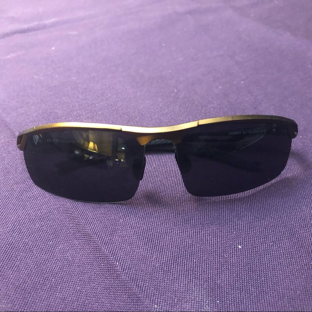 DUCO Bronze Sports Sunglasses. Designed in Italy.